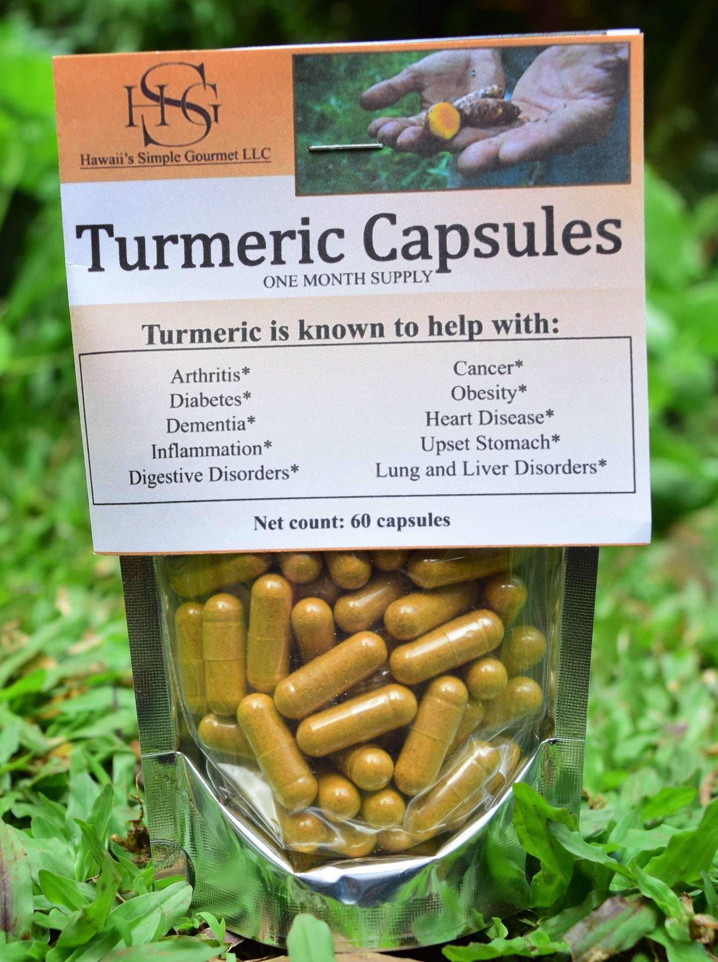 Turmeric Capsules w/ Black Pepper